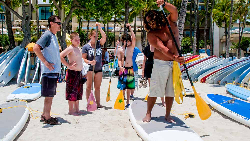 waikiki sup instructor