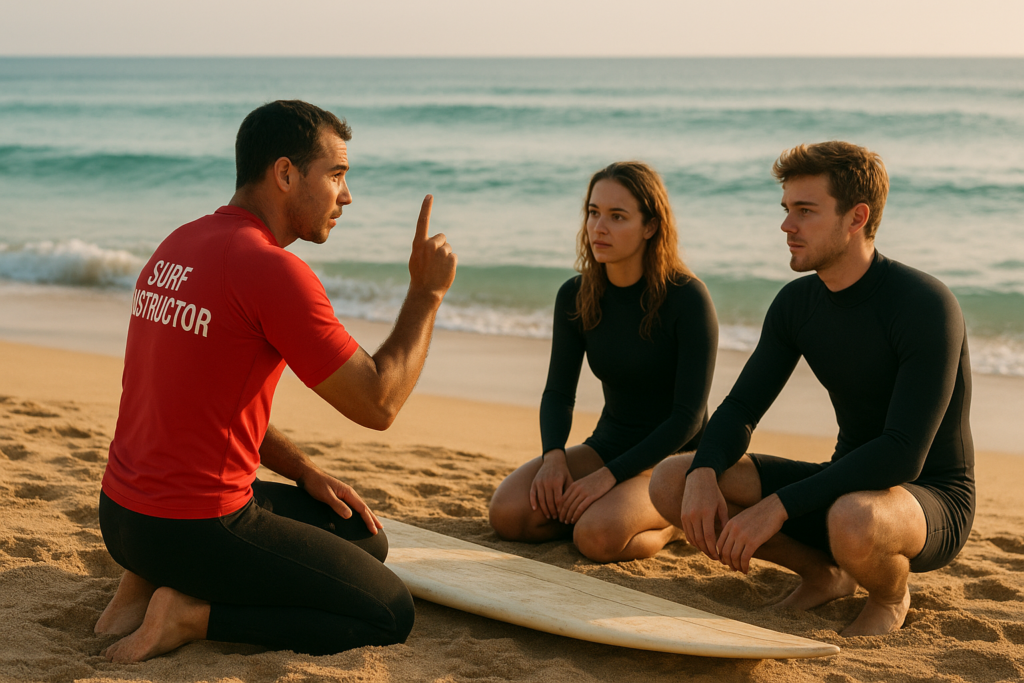 Surf Lessons with Ocean Safety Training Waikiki Guide