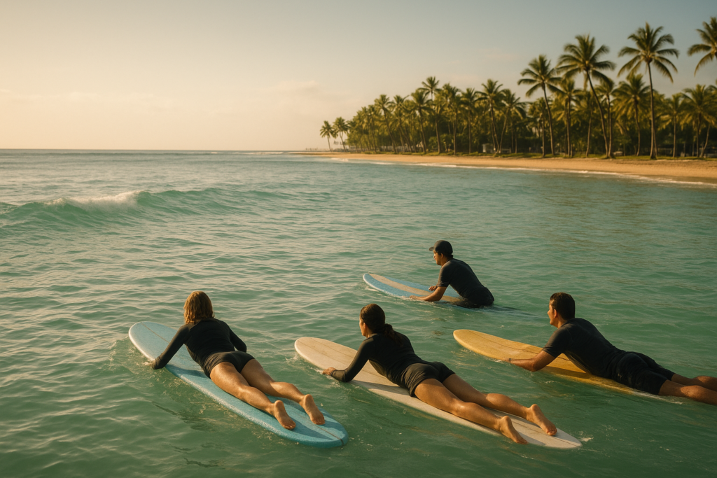 Small Group Surf Lessons Waikiki: Learn to Surf Fast
